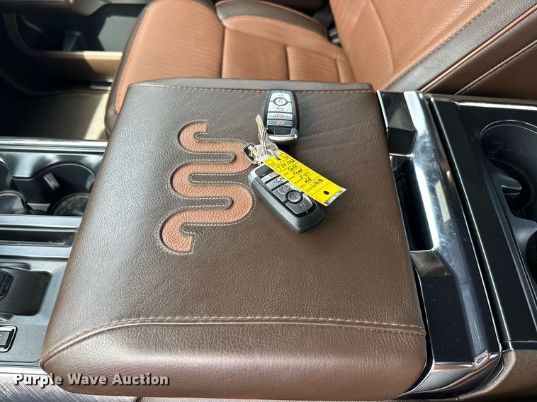 image for item EJ8686 2023 Ford F150 SuperCrew King Ranch pickup truck