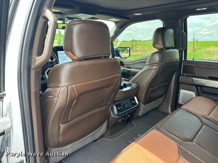 image for item EJ8686 2023 Ford F150 SuperCrew King Ranch pickup truck