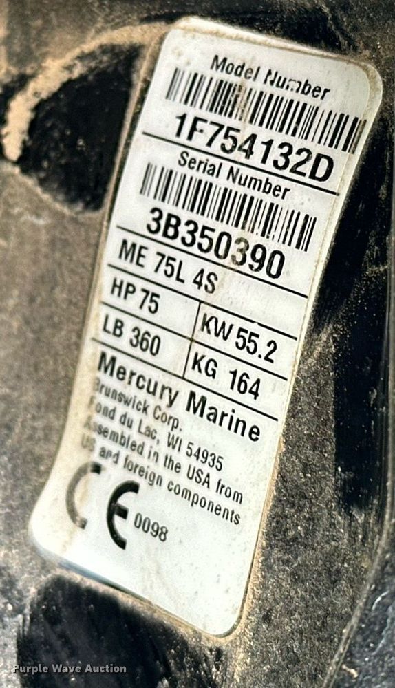 image for item EJ8688 2023 Tracker Pro Team 175 boat