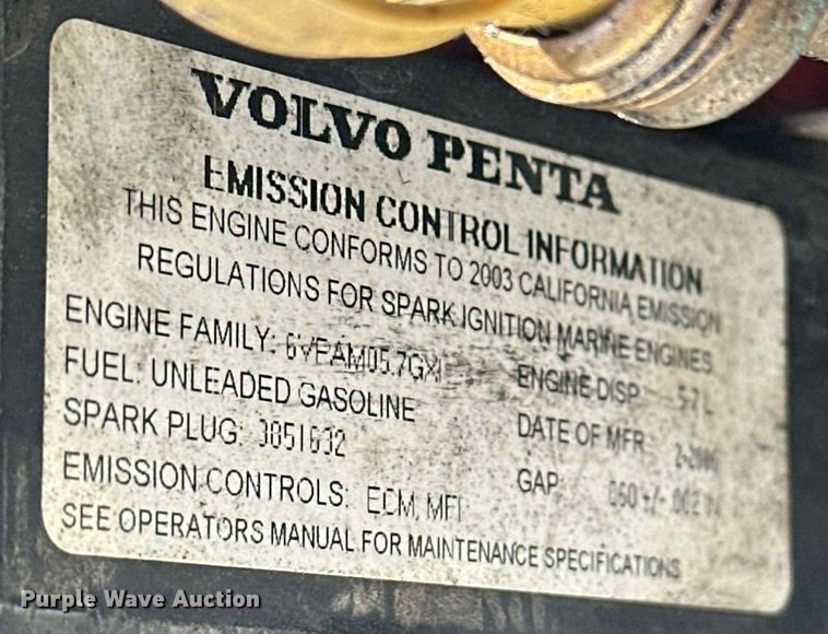 image for item EJ8691 2006 Glastron DX235 boat