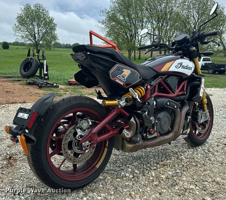 image for item EJ8692 2024 Indian Motorcycle Co. FTR x RSD Super Hooligan motorcycle