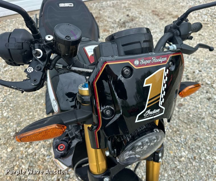 image for item EJ8692 2024 Indian Motorcycle Co. FTR x RSD Super Hooligan motorcycle