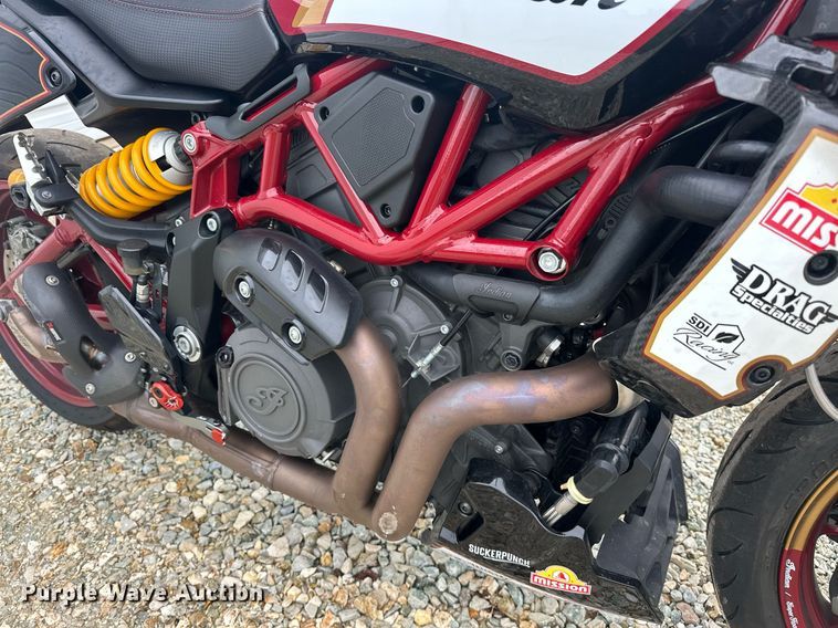 image for item EJ8692 2024 Indian Motorcycle Co. FTR x RSD Super Hooligan motorcycle