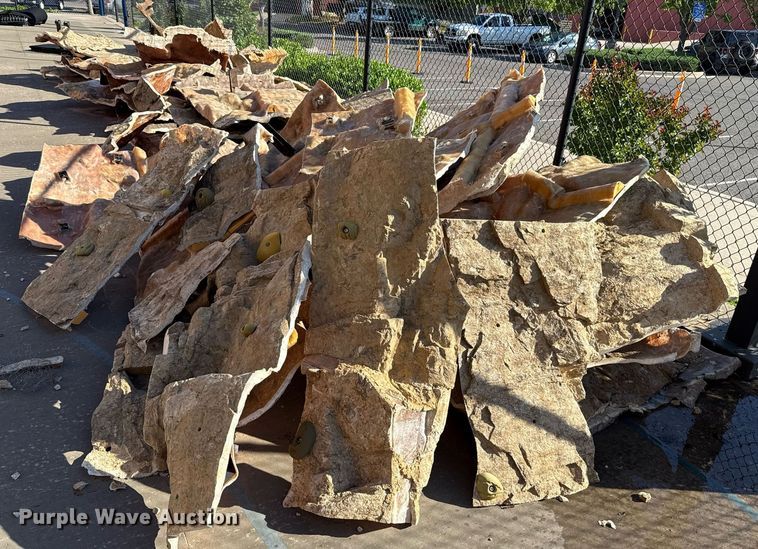 image for item EJ8755 Rockwerx rock climbing wall 