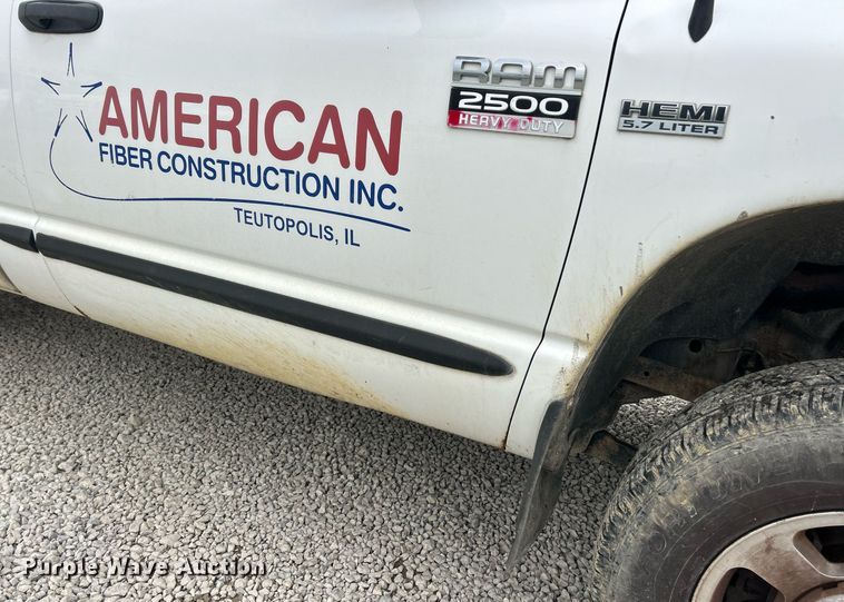 image for item EK2933 2009 Dodge Ram 2500 pickup truck