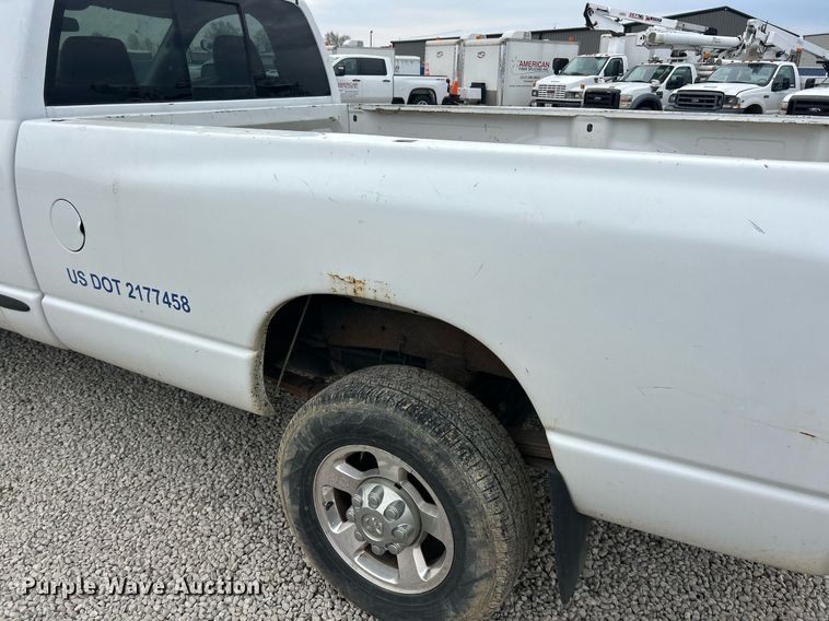 image for item EK2933 2009 Dodge Ram 2500 pickup truck