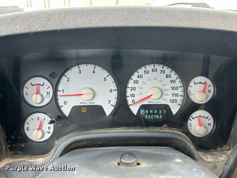 image for item EK2933 2009 Dodge Ram 2500 pickup truck