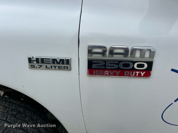image for item EK2933 2009 Dodge Ram 2500 pickup truck