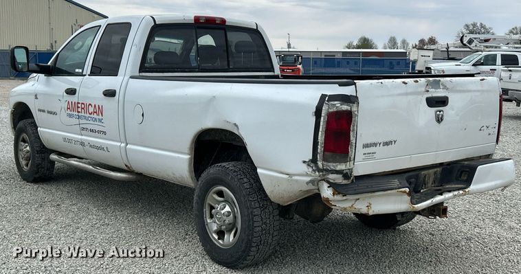 image for item EK2934 2005 Dodge Ram 3500 Quad Cab pickup truck