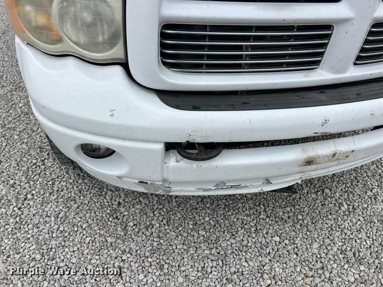 image for item EK2934 2005 Dodge Ram 3500 Quad Cab pickup truck