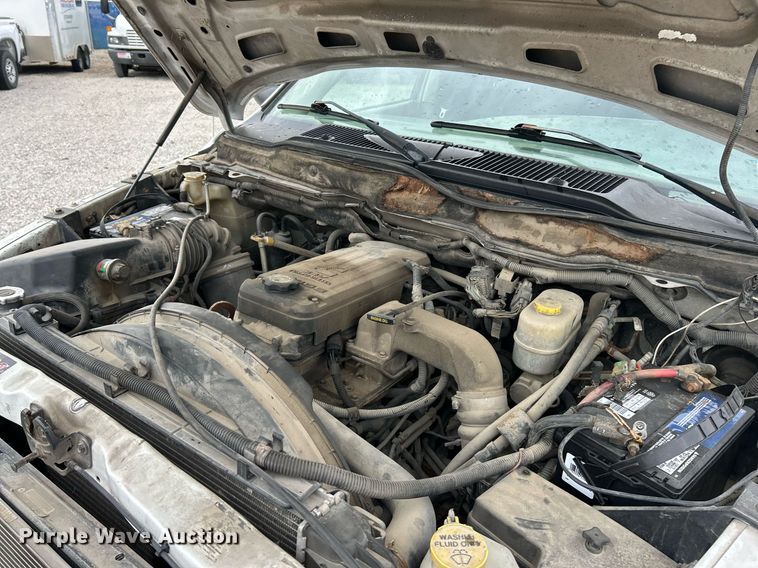 image for item EK2934 2005 Dodge Ram 3500 Quad Cab pickup truck