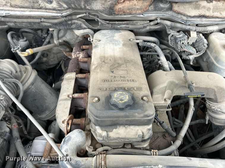 image for item EK2934 2005 Dodge Ram 3500 Quad Cab pickup truck