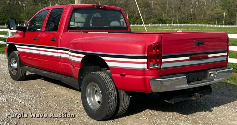 image for item EK2939 2006 Dodge Ram 3500 Quad Cab pickup truck