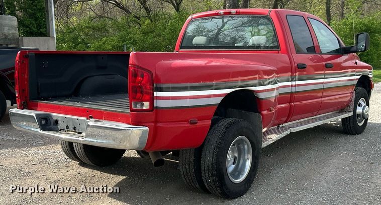 image for item EK2940 2006 Dodge Ram 3500 Quad Cab pickup truck