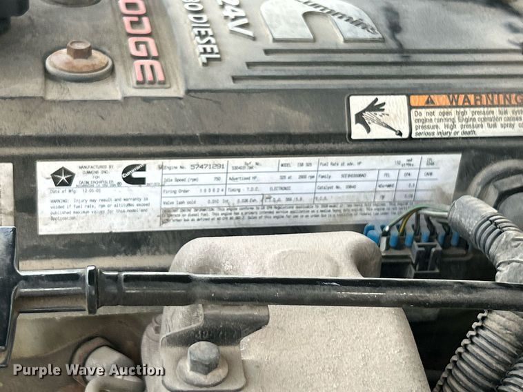 image for item EK2940 2006 Dodge Ram 3500 Quad Cab pickup truck