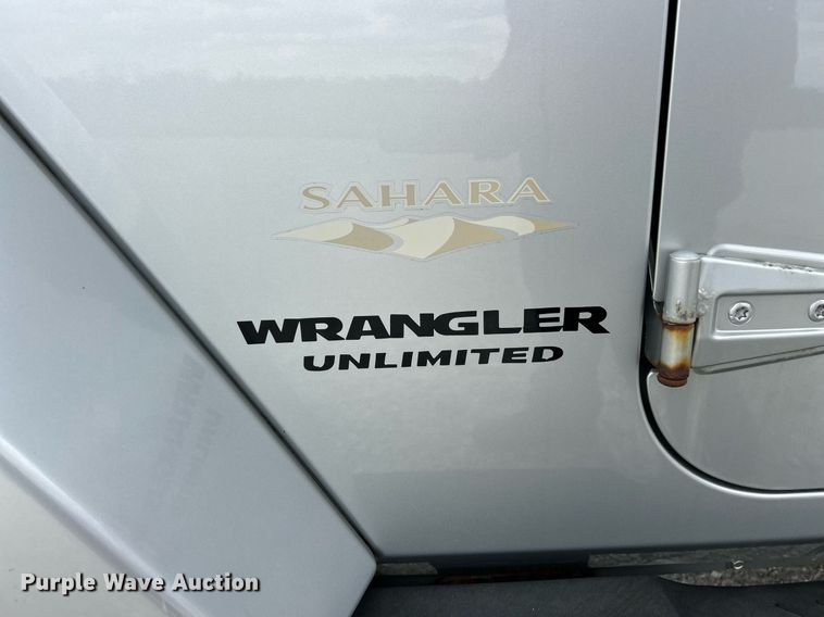 image for item EK2944 2007 Jeep Wrangler Sahara SUV