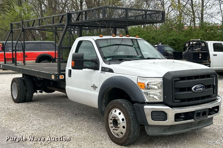 image for item EK2945 2013 Ford F450 Super Duty XL flatbed truck