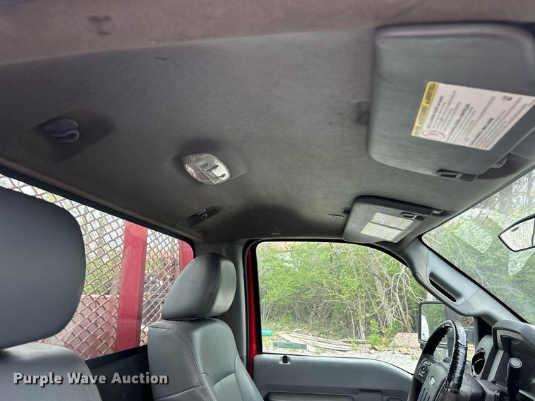 image for item EK2947 2013 Ford F350 Super Duty XL flatbed pickup truck