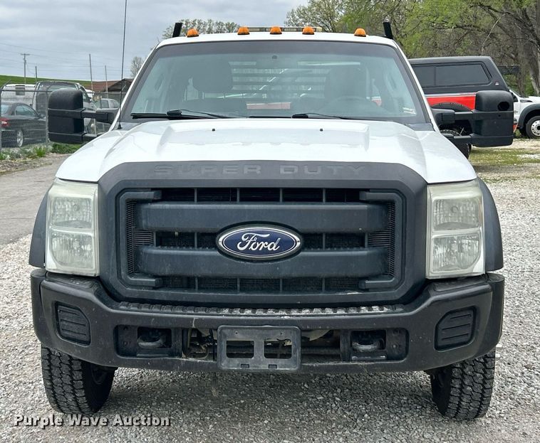 image for item EK2948 2015 Ford F550 Super Duty SuperCab flatbed truck