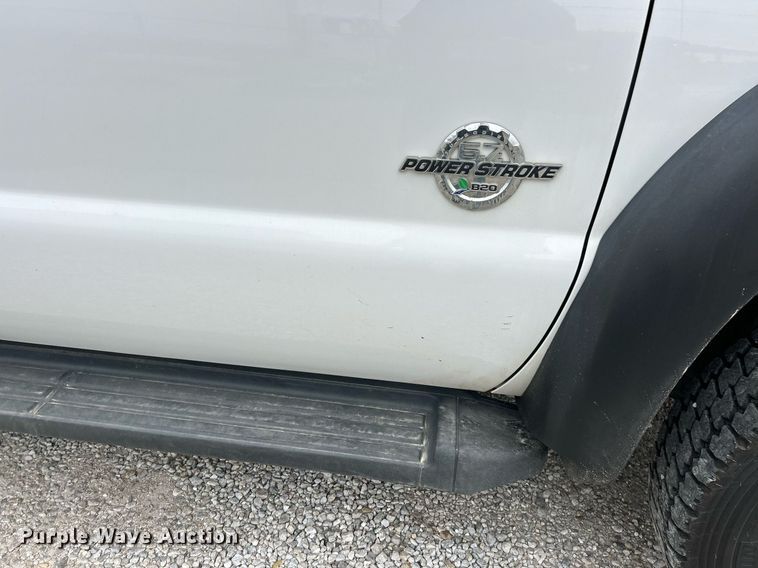 image for item EK2948 2015 Ford F550 Super Duty SuperCab flatbed truck