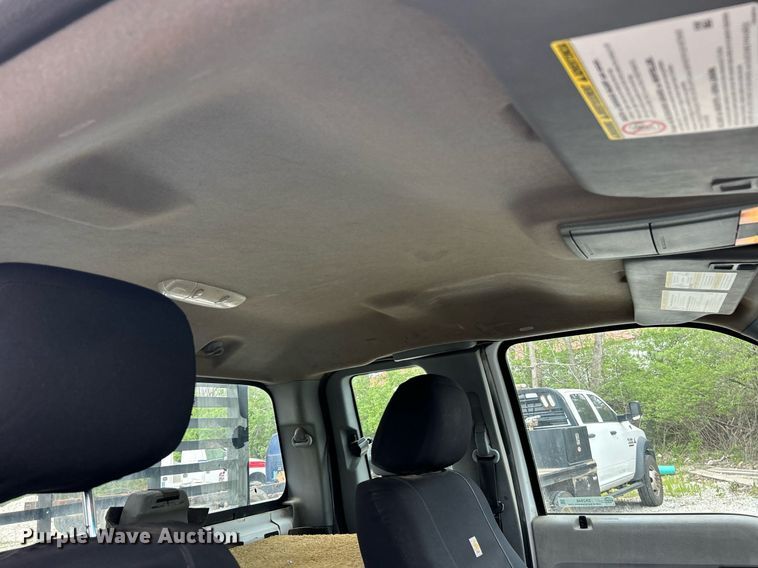 image for item EK2948 2015 Ford F550 Super Duty SuperCab flatbed truck