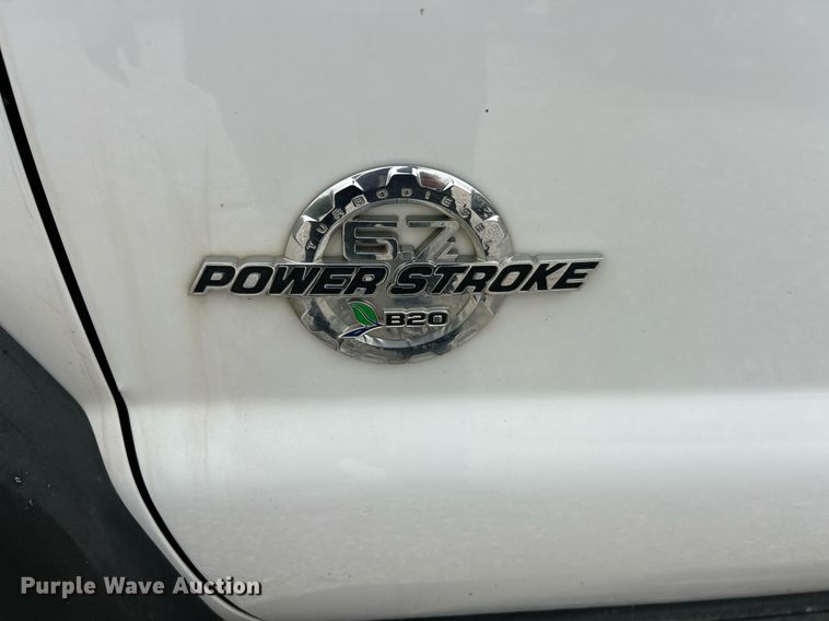 image for item EK2948 2015 Ford F550 Super Duty SuperCab flatbed truck