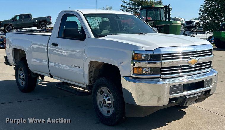 image for item EK2957 2018 Chevrolet Silverado 2500HD pickup truck