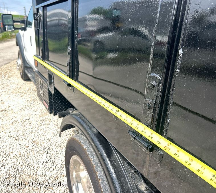 image for item EK2978 2012 Ford F550 Super Duty Crew Cab flatbed truck