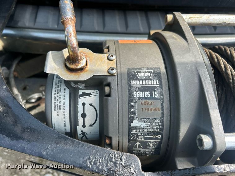 image for item EK2978 2012 Ford F550 Super Duty Crew Cab flatbed truck