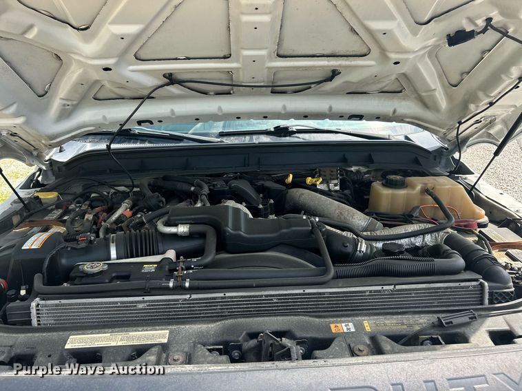 image for item EK2978 2012 Ford F550 Super Duty Crew Cab flatbed truck