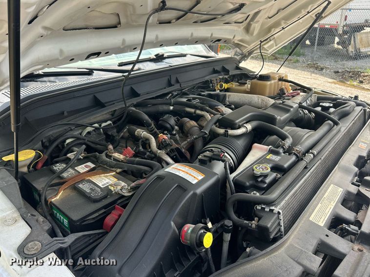 image for item EK2978 2012 Ford F550 Super Duty Crew Cab flatbed truck