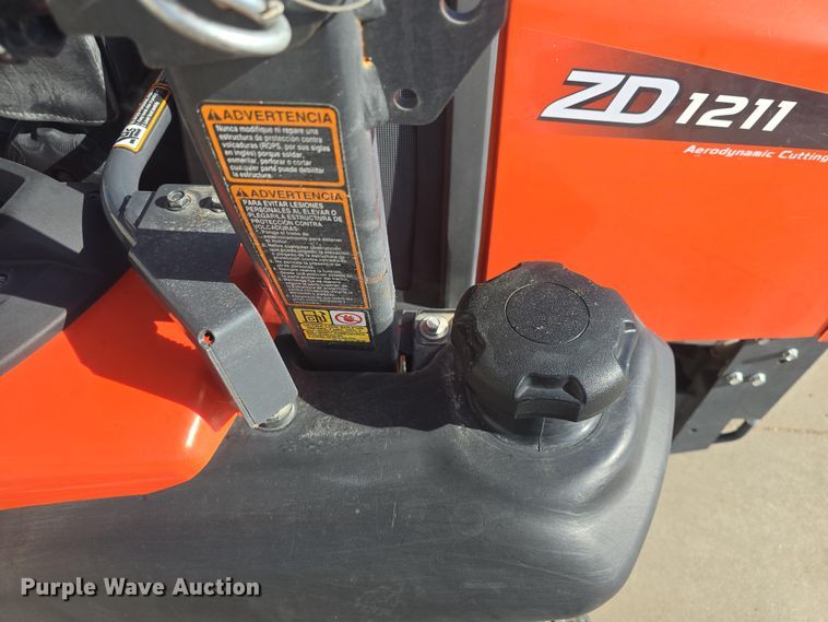 image for item EK5170 2016 Kubota ZD1211 ZTR lawn mower