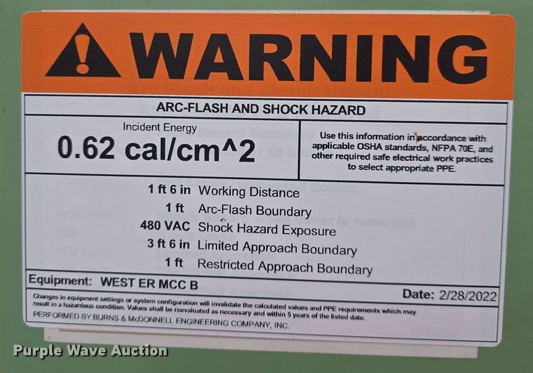 image for item EK5191 Sullair 10-30 AC/AC air compressor