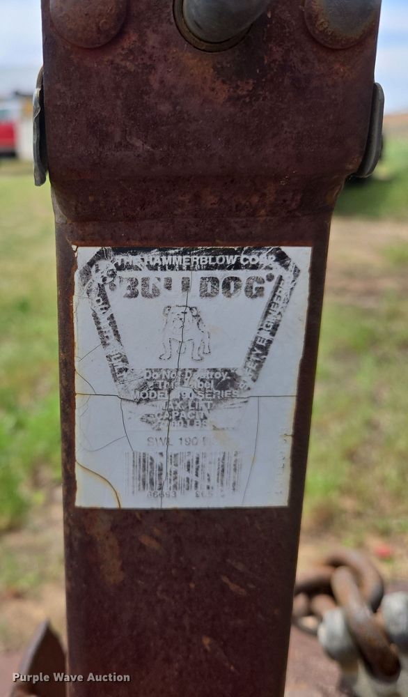 image for item EL2010 Hyster HP15T tilt deck equipment trailer