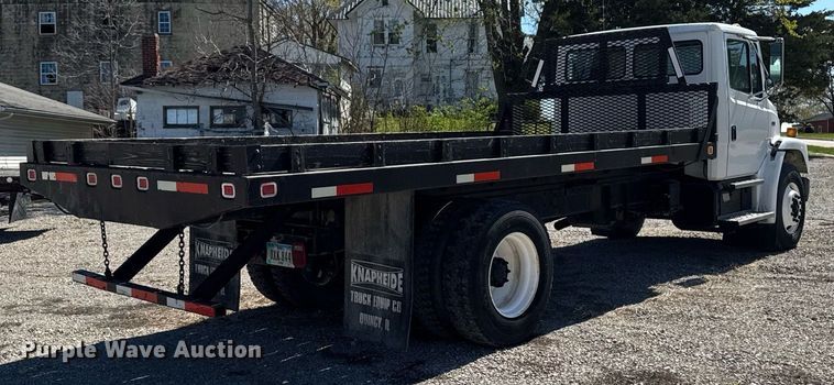 image for item EM3816 1997 Freightliner FL70 dump flatbed truck