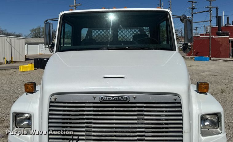 image for item EM3816 1997 Freightliner FL70 dump flatbed truck