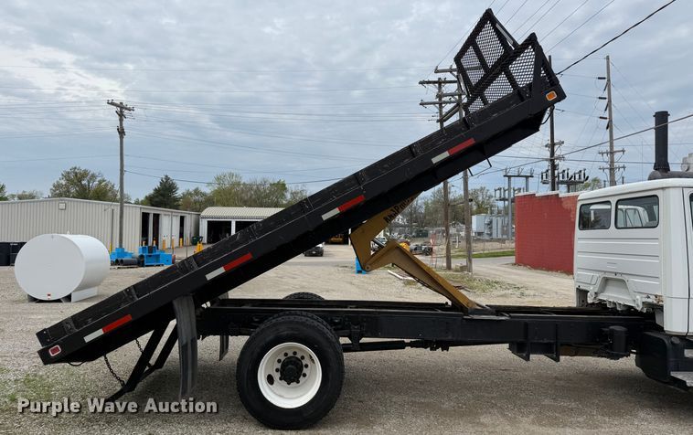 image for item EM3816 1997 Freightliner FL70 dump flatbed truck