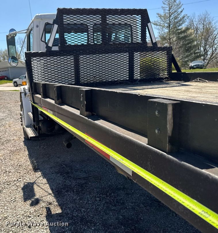 image for item EM3816 1997 Freightliner FL70 dump flatbed truck