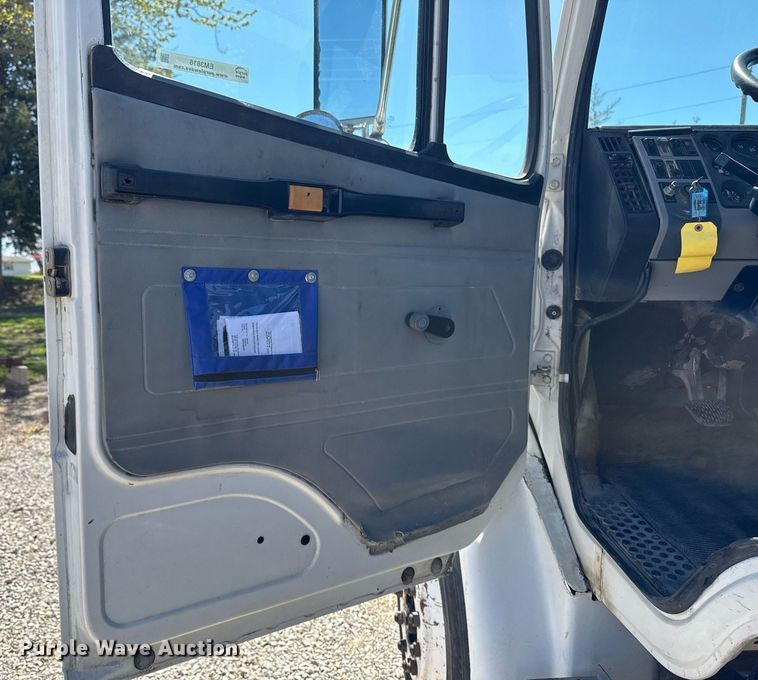 image for item EM3816 1997 Freightliner FL70 dump flatbed truck