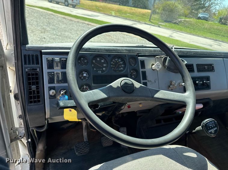 image for item EM3816 1997 Freightliner FL70 dump flatbed truck