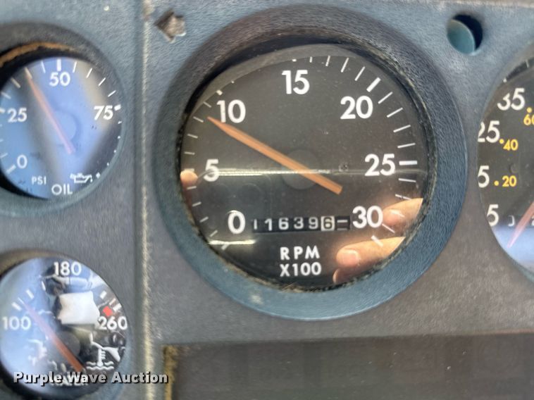 image for item EM3816 1997 Freightliner FL70 dump flatbed truck