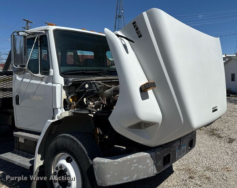 image for item EM3816 1997 Freightliner FL70 dump flatbed truck