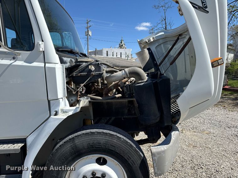 image for item EM3816 1997 Freightliner FL70 dump flatbed truck