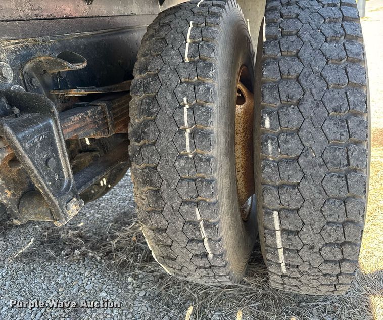 image for item EM3816 1997 Freightliner FL70 dump flatbed truck