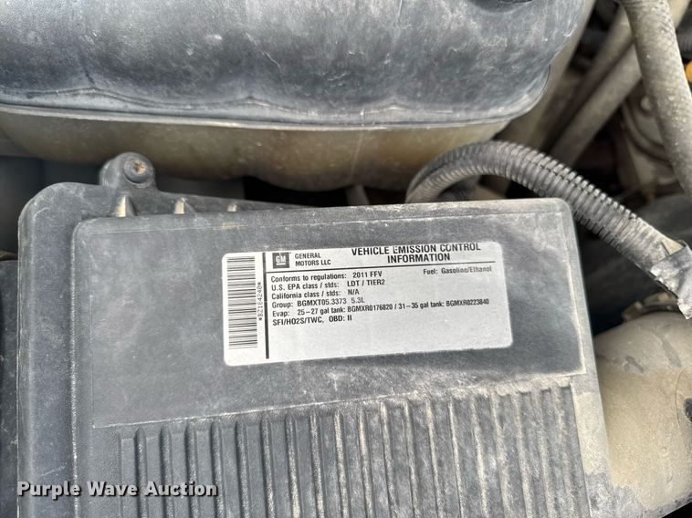 image for item EM3961 2011 Chevrolet Silverado 1500 Ext. Cab pickup truck