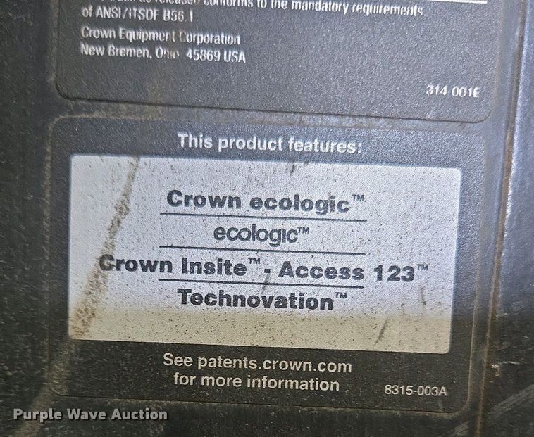 image for item EM6023 2014 Crown SP3505-30 order picker