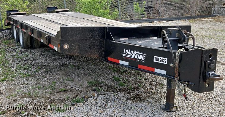 image for item EM7071 2022 Load King equipment trailer