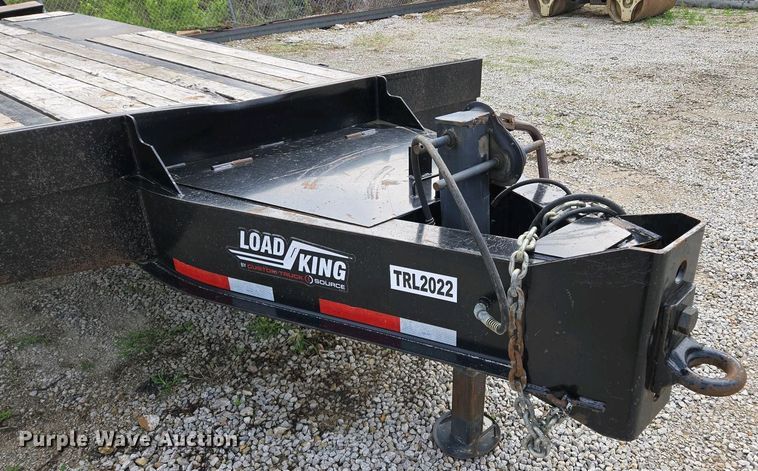 image for item EM7071 2022 Load King equipment trailer