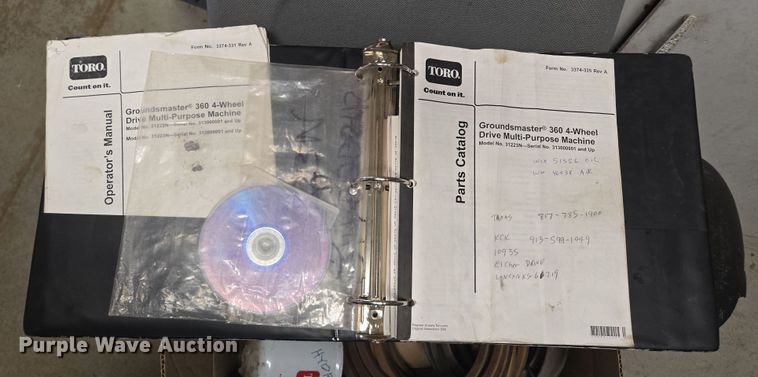 image for item EM7170 Toro Groundsmaster 360 lawn mower