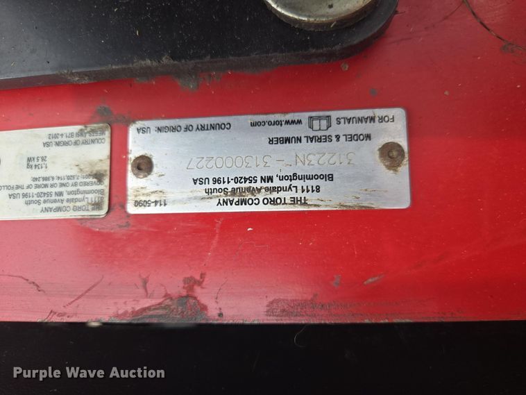 image for item EM7170 Toro Groundsmaster 360 lawn mower